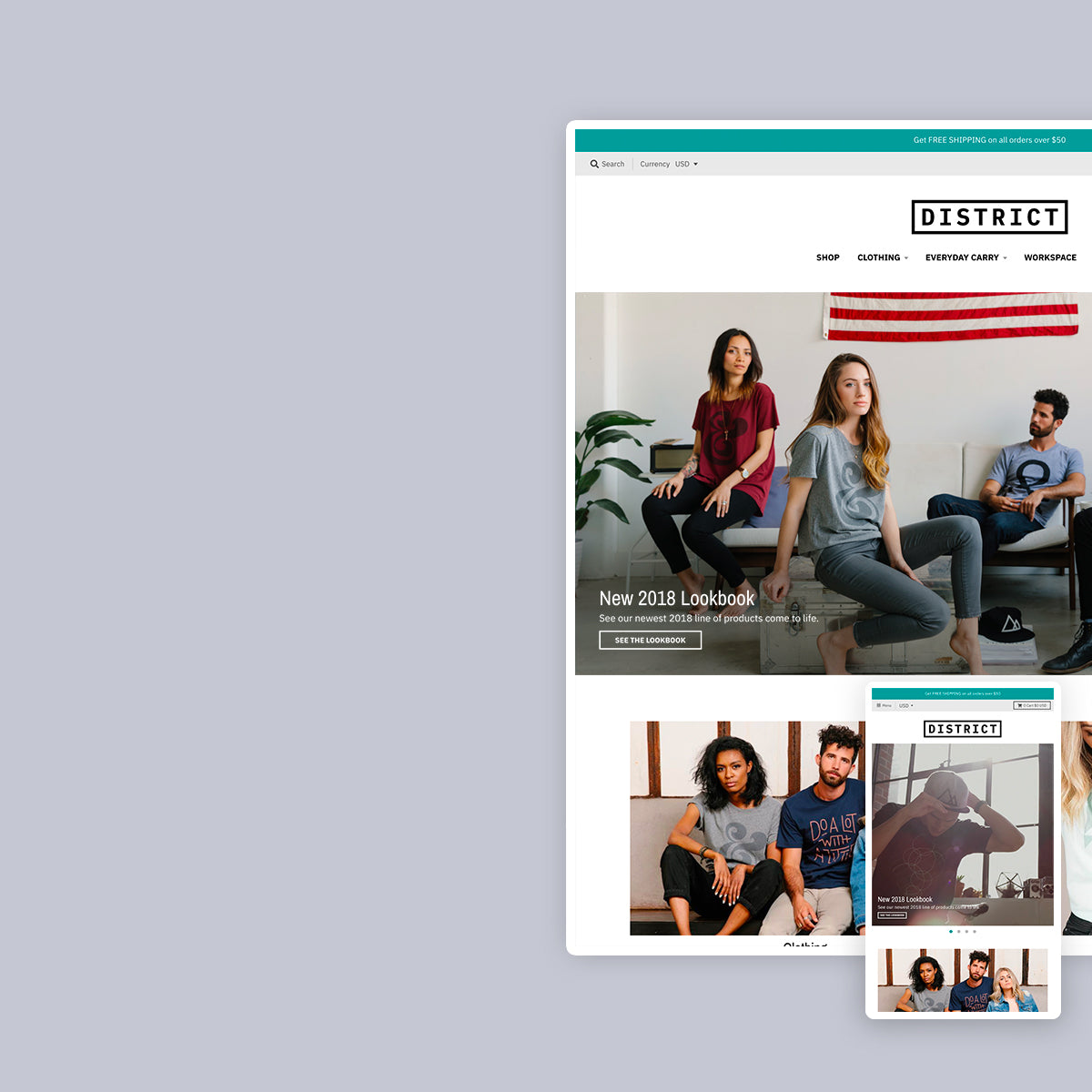 District Shopify theme