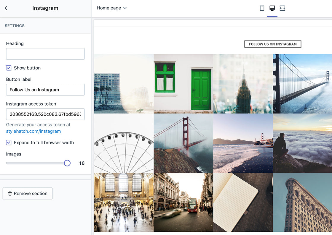 District Instagram Feed